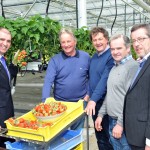 Paul Kehoe TD with Jimmy Kearns, John Mernagh, Philip Somers and Peter Donnellan