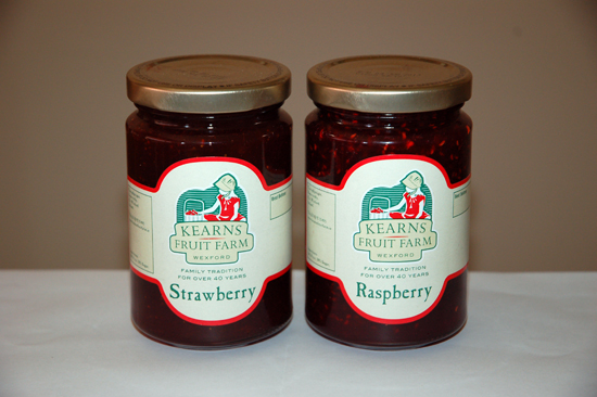 Strawberry and Raspberry Jams